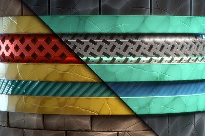 Trim Sheet (Wall) Texture & Material Vol. 02