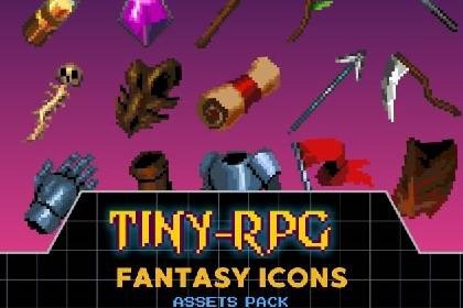 Tiny RPG – Fantasy Inventory Items