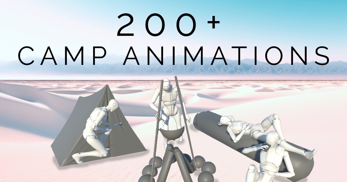 200+ Camp Animations | 3D Animations | Unity Asset Store