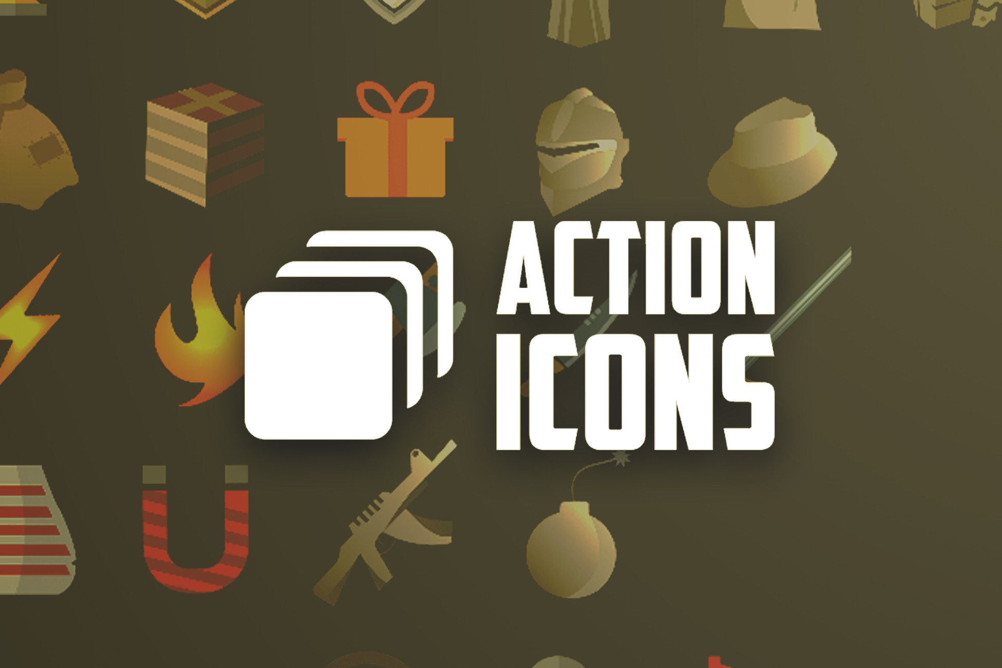 Action Icons | 2D Icons | Unity Asset Store