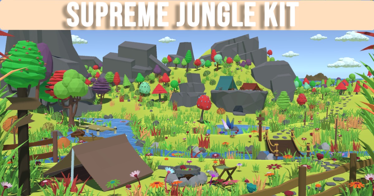 Supreme Jungle Kit | 3D Landscapes | Unity Asset Store