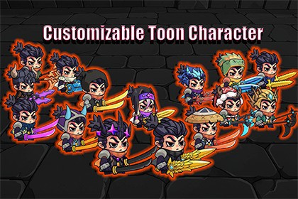 Customizable Toon Character