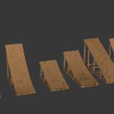 3D Wooden Ramps