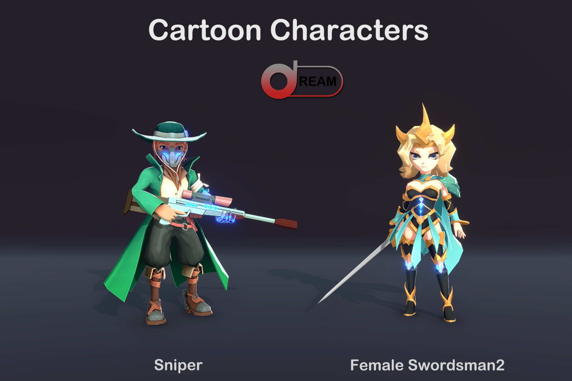 Cartoon Characters Pack10 | Characters | Unity Asset Store
