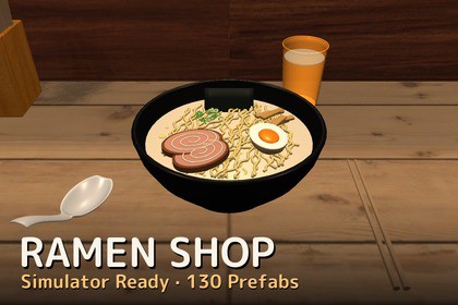 Japanese Ramen Shop – Simulator Ready