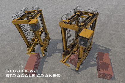 Straddle Crane