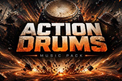 Action Drums Music Pack: Combat, Chase, Cinematic, Trailer