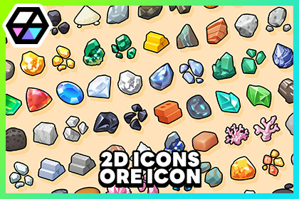 2D Icons - Ore Icon