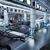 Futuristic Environment Kit Vol.4 – Sci-Fi Spaceport Hub