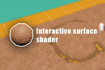 Interactive Surface Shader - Mud/Snow