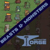 2D Infinite Character Forge - Beasts & Monsters