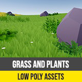 Cartoon Grass and Plants