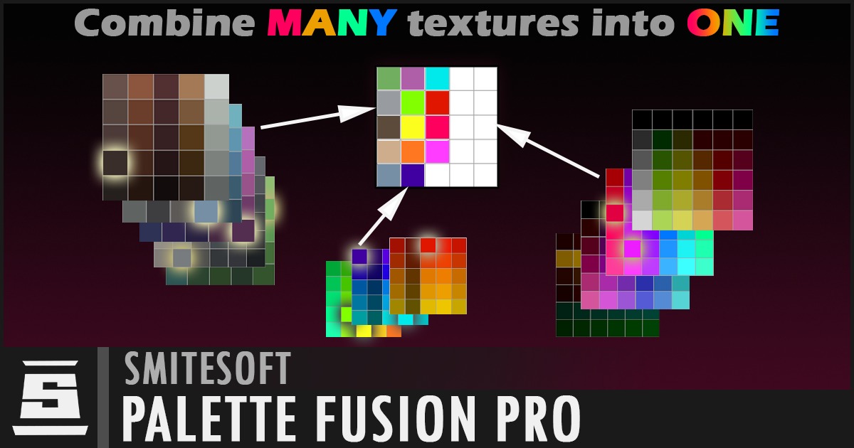 Color Fusion Inscreen Palette Fusion Pro (Texture Color Palette Optimizer & Compressor) | 페인트 ...
