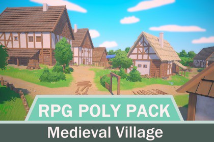 RPG Poly Pack - Medieval Village