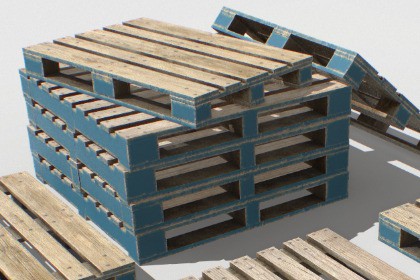 Industrial Wooden Pallets