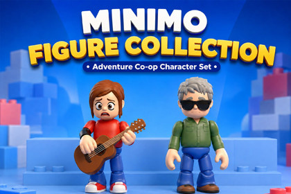 MINIMO FIGURE COLLECTION – Adventure Co-op Character Set 01