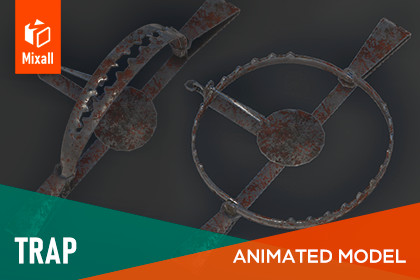 Trap - animated model