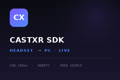 CastXR SDK