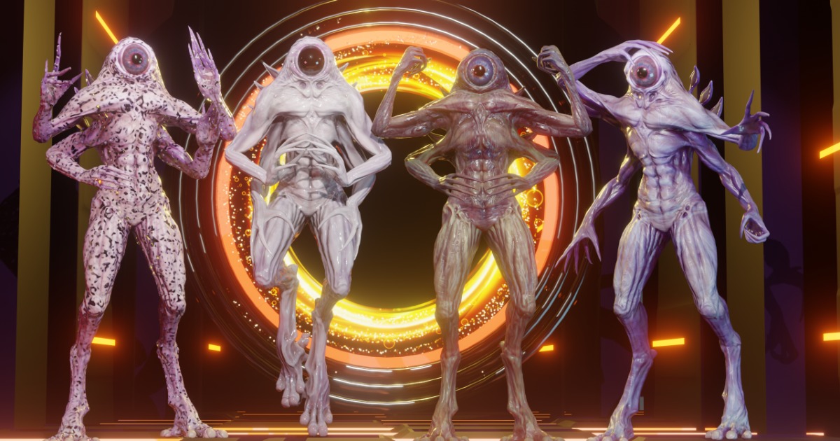 Aliens_13 | 3D Creatures | Unity Asset Store