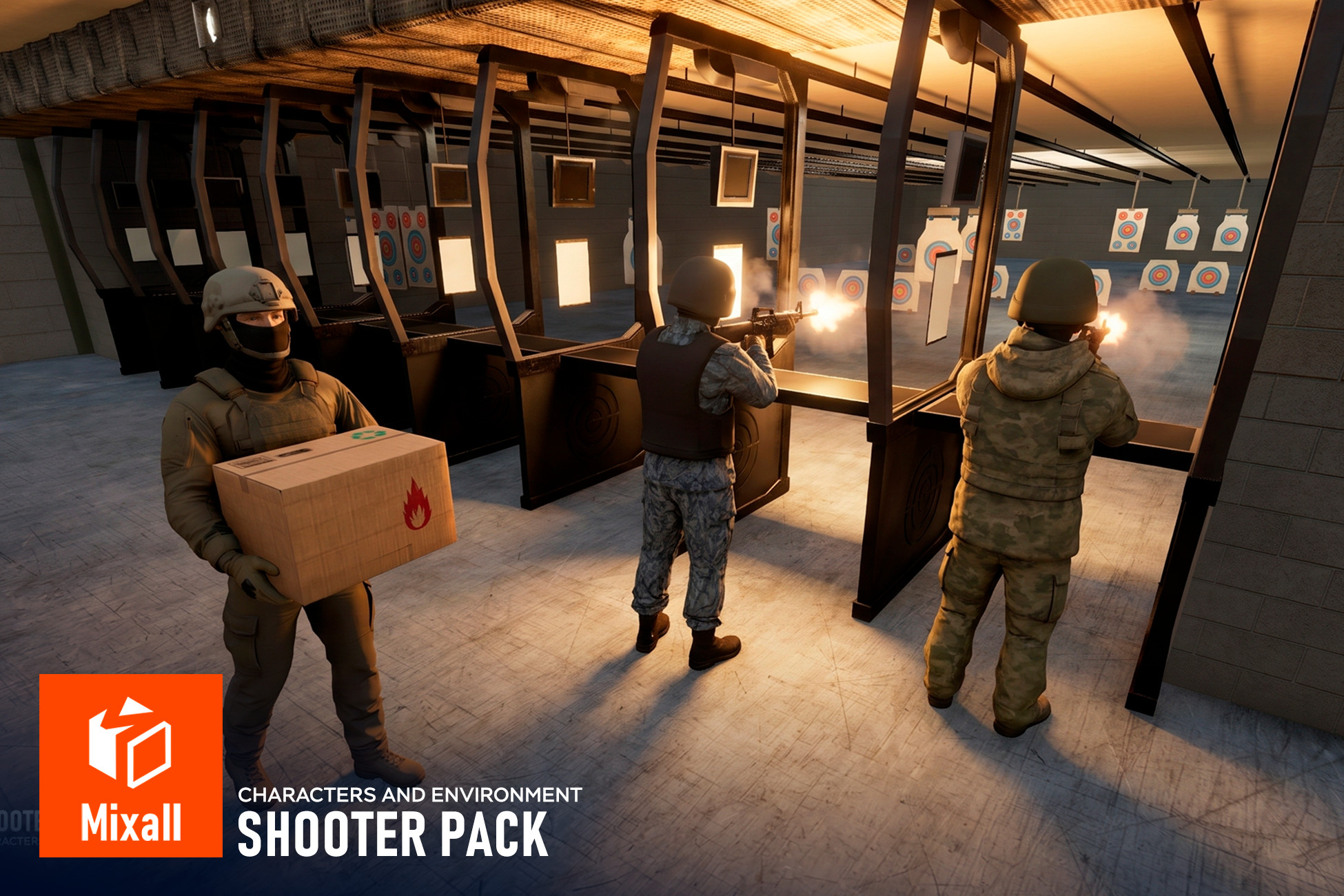 Shooter pack - Characters and Environment