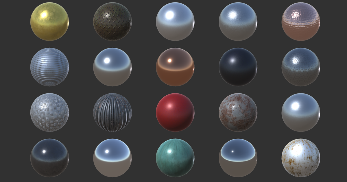 Material Pack - Metal (4K) | 2D Textures & Materials | Unity Asset Store