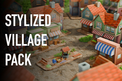 HexForge Stylized Village Pack