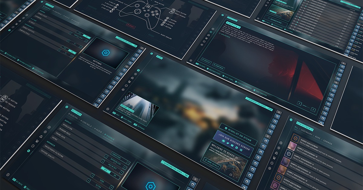 Beam - Complete Fluent UI | 2D GUI | Unity Asset Store