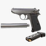 Pistol 05 Silver URP HDRP Textures