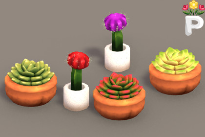 Free Sample - Nature Necessities - Stylized Succulents