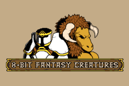 Unique 8-bit Fantasy Creatures