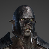 Orc warrior character