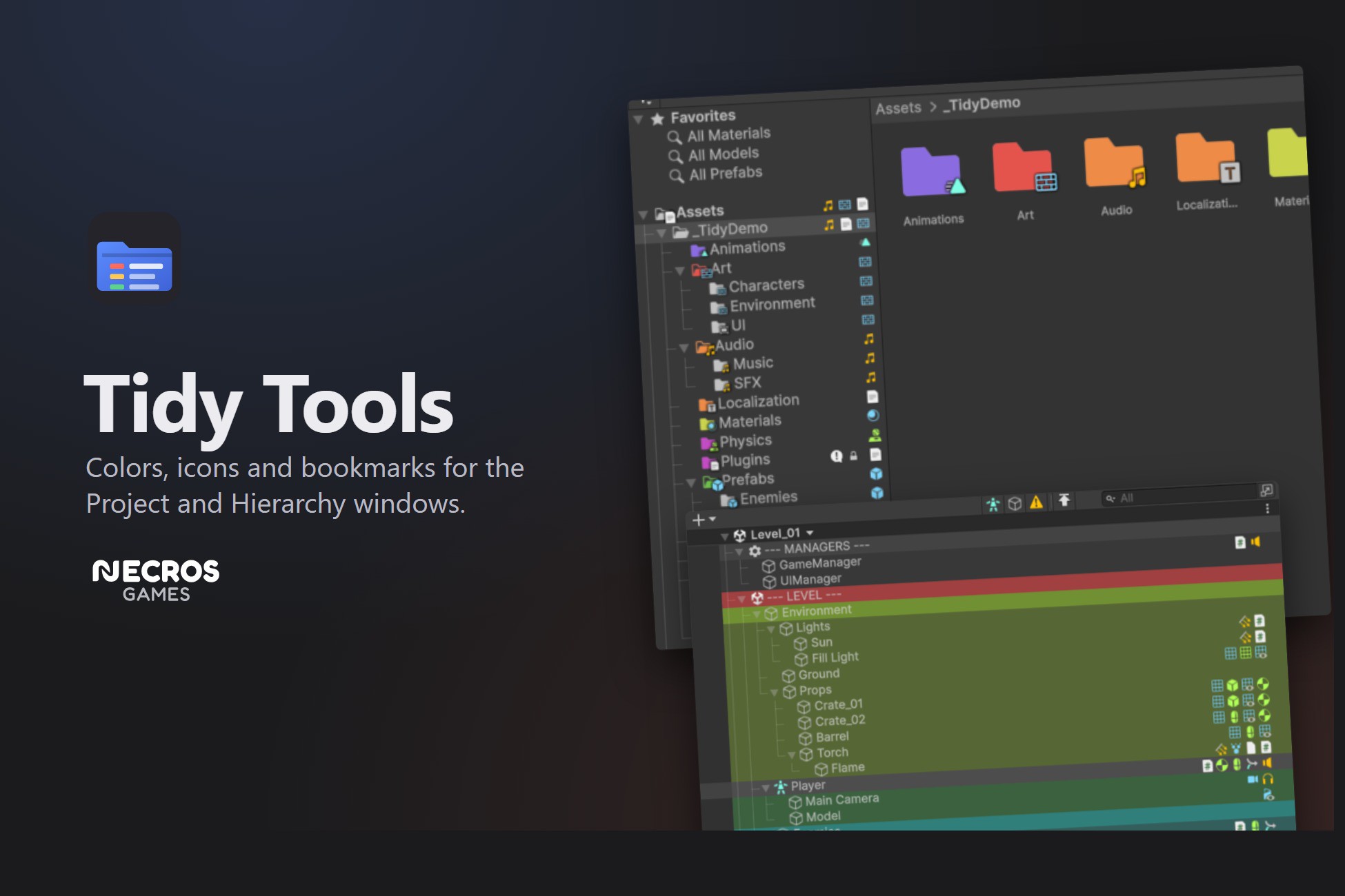 Tidy Tools – Folder & Hierarchy Organizer