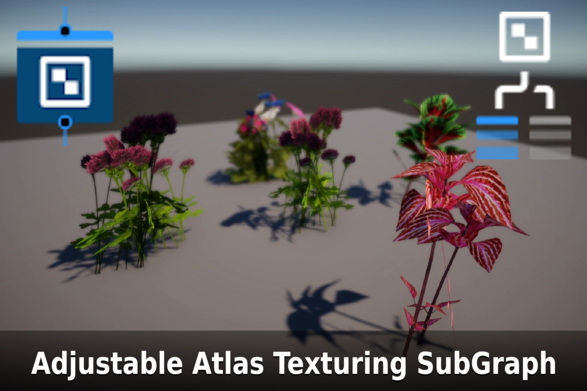 Shader Graph Texture Atlas Handler [SubGraph + Script Integration ...