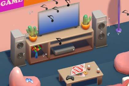 INDIE GAMEROOM 3D PACK