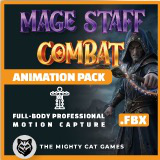 Mage Staff Combat Animation Pack