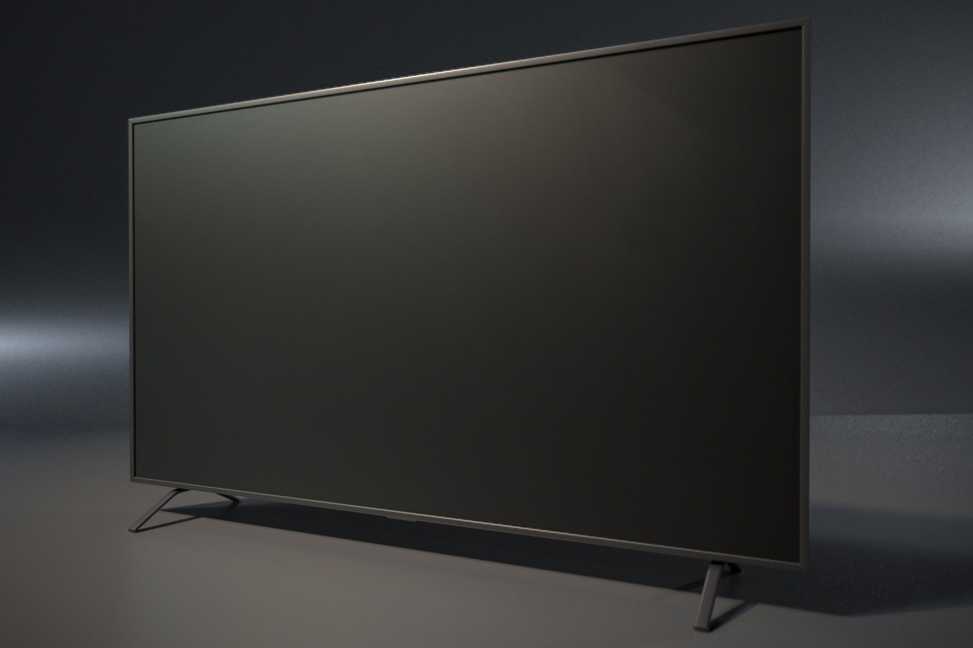 Tv Unity Rails Flat TV | 3D Electronics | Unity Asset Store