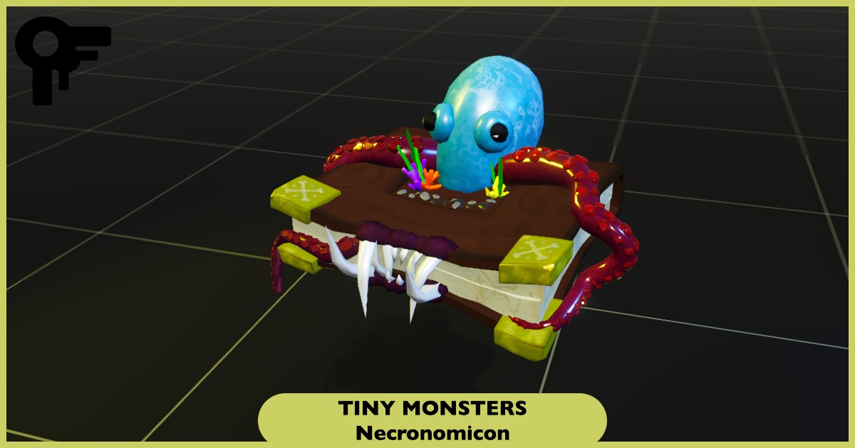 Necronomicon Tiny Monsters 3D Unity Asset Store