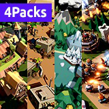 Fantasy Bundle - Low Poly 3D Art