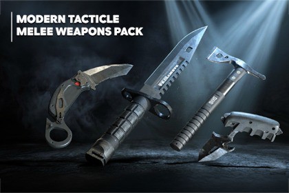 Modern Tactical Melee Weapons Pack