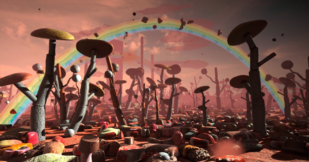 World of Candy | 3D Environments | Unity Asset Store