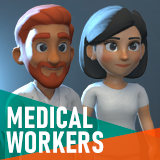 Medical workers - stylized characters