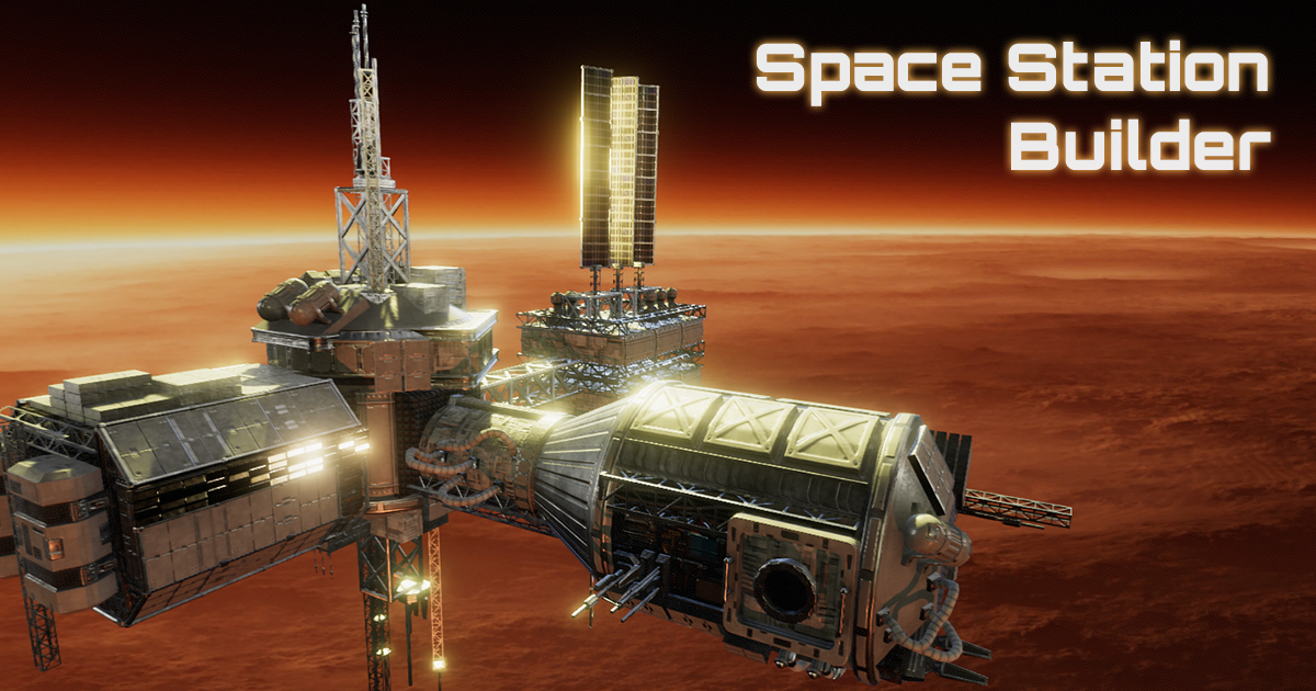 Space Station Builder | 3D Space | Unity Asset Store