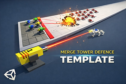 Merge Tower Defense | Hypercasual Template
