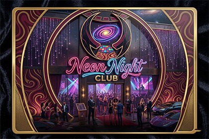 Neon Nights: Mobile Club Environment fully optimized mobile ready