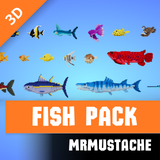 Voxel Fish Pack