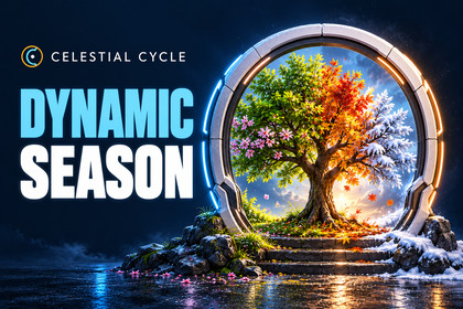 Celestial Cycle: Dynamic Season – URP Snow, Rain & Footprints