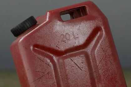 20L Canister Low-Poly Game-Ready PBR Interactive