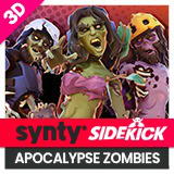 Apocalypse Zombies – Synty Sidekick Modular Characters