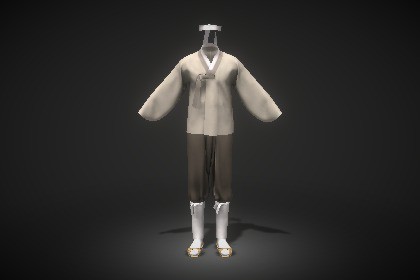 Ordinary person Hanbok Male