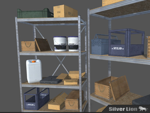 Storage Assets Pack | 3D Industrial | Unity Asset Store